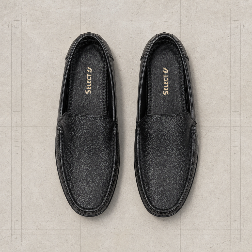 Original Black Leather Loafer