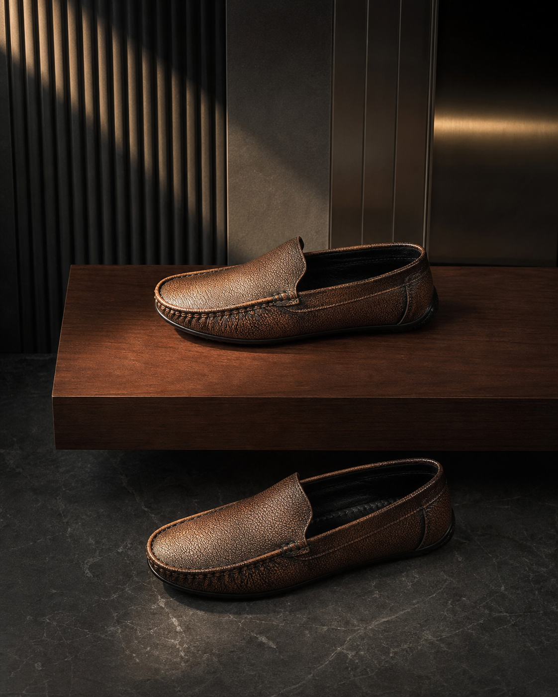 Original Brown Leather Loafer
