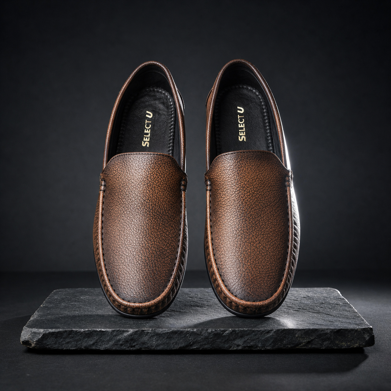Original Brown Leather Loafer