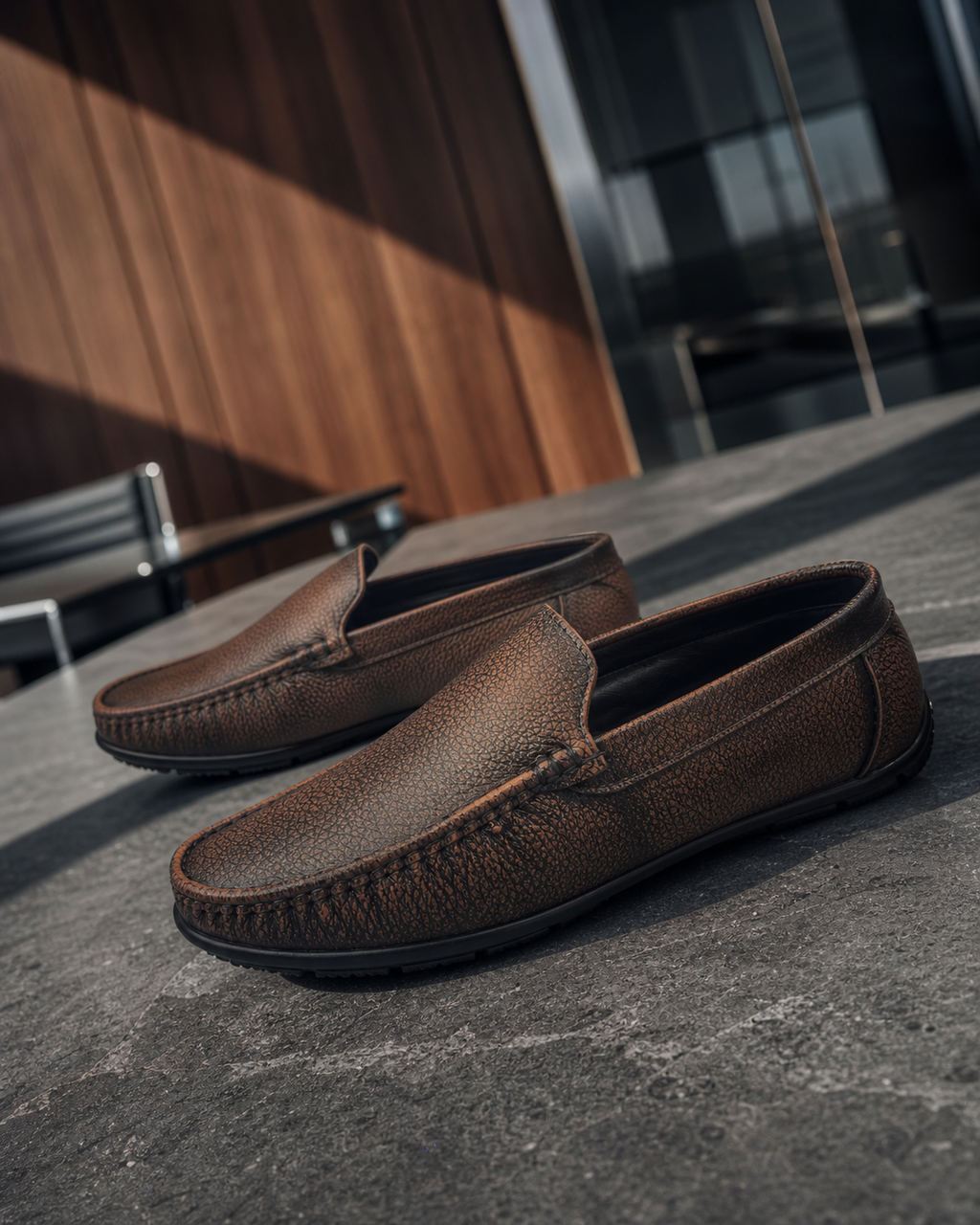 Original Brown Leather Loafer