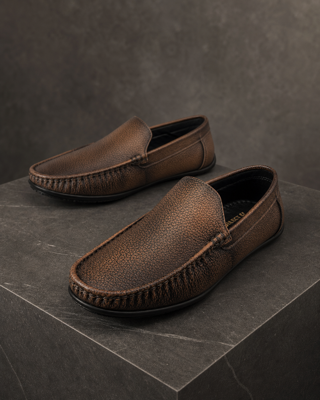 Original Brown Leather Loafer