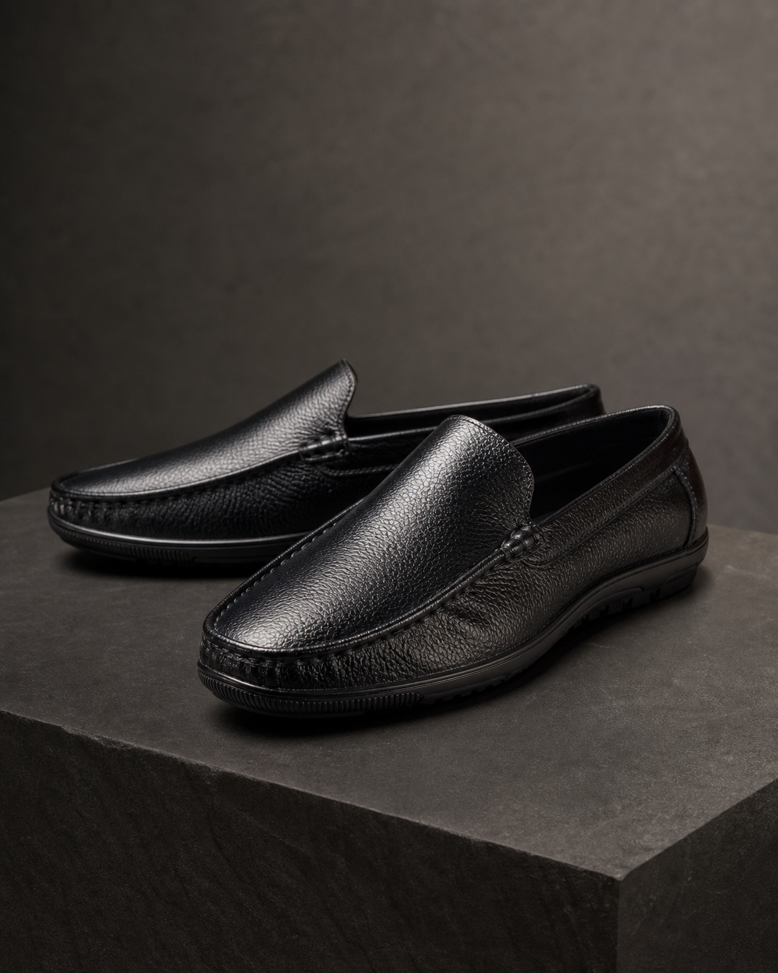 Original Black Leather Loafer