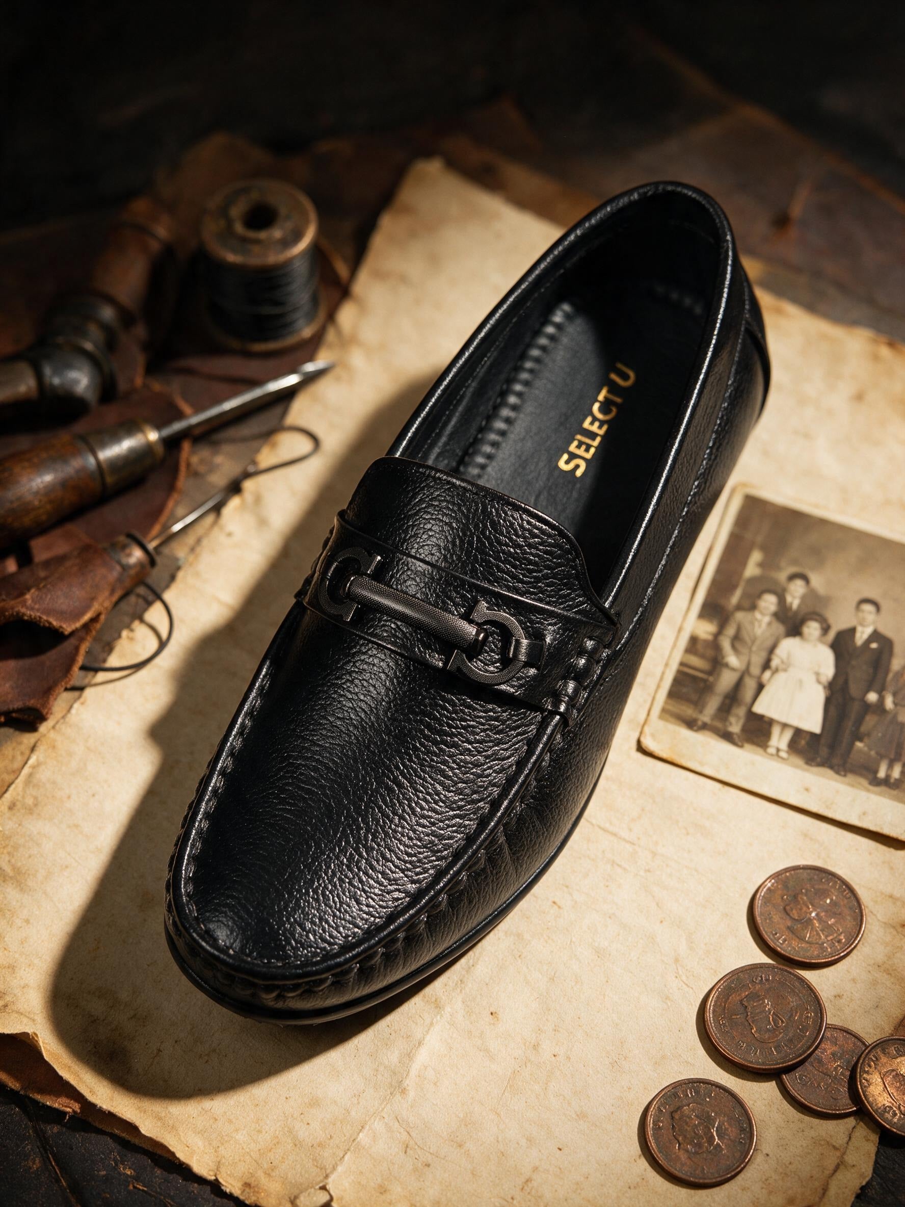Black Clippo Loafer