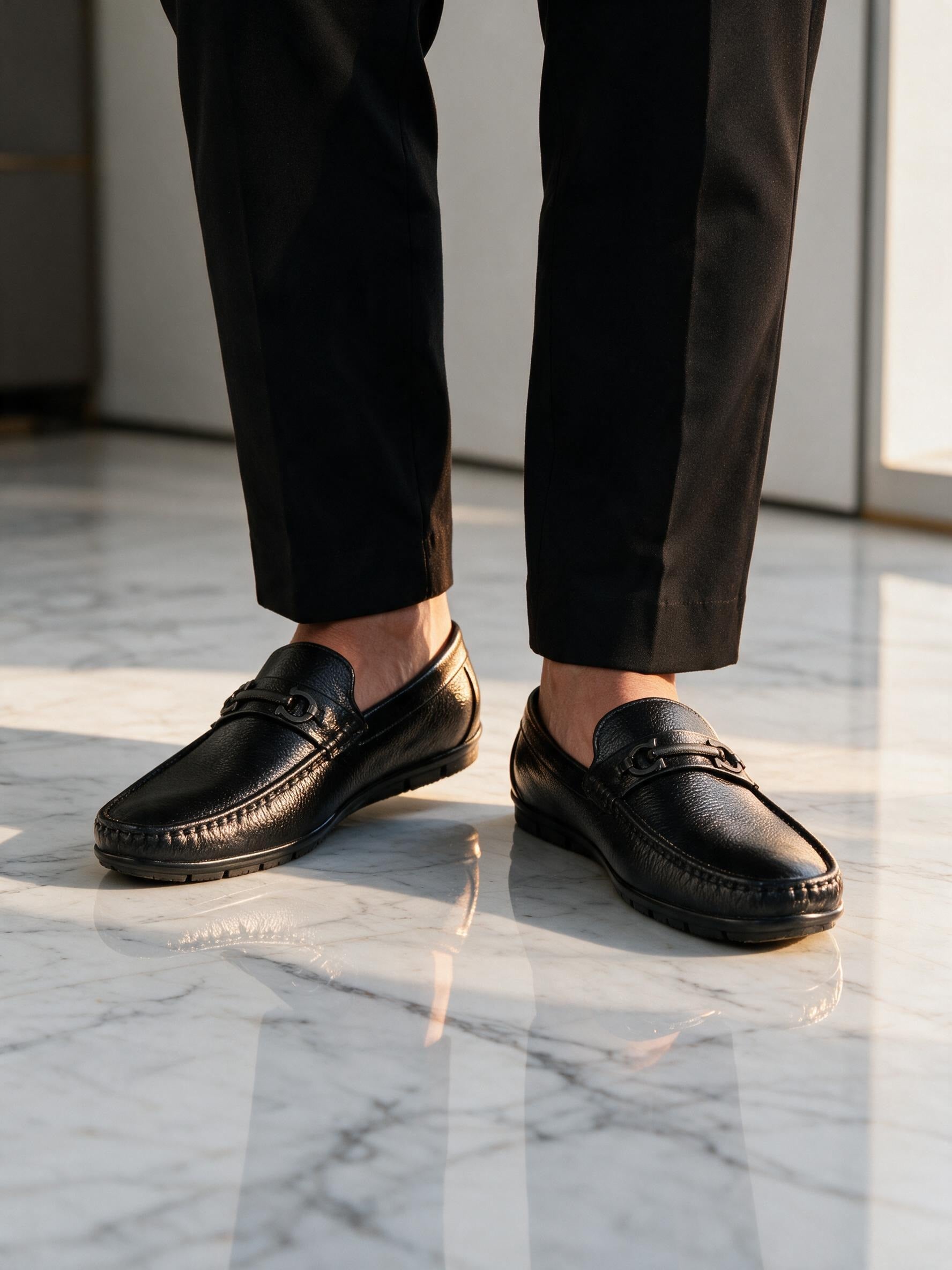 Black Clippo Loafer